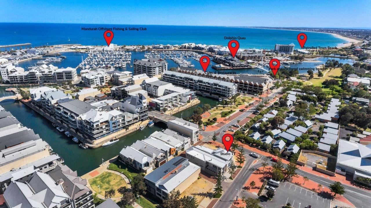 Studio 11 Mandurah Marina Extérieur photo
